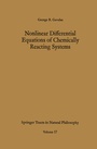 Cover: Nonlinear Differential Equations of Chemically Reacting Systems - Springer