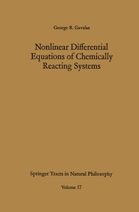 Enlarge image Cover: Nonlinear Differential Equations of Chemically Reacting Systems - Springer