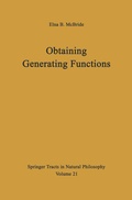 Cover: Obtaining Generating Functions - Springer