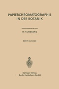 Cover: Papierchromatographie in der Botanik - Springer
