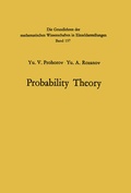 Cover: Probability Theory - Springer