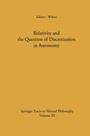 Cover: Relativity and the Question of Discretization in Astronomy - Springer
