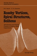 Cover: Rossby Vortices, Spiral Structures, Solitons - Springer