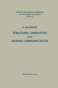 Cover: Structural Linguistics and Human Communication - Springer