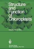 Cover: Structure and Function of Chloroplasts - Springer