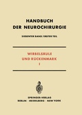 Cover: Wirbels&auml;ule und R&uuml;ckenmark I - Springer