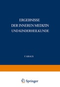 Cover: Ergebnisse der Inneren Medizin und Kinderheilkunde - Springer