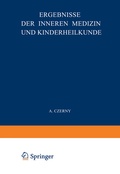 Cover: Ergebnisse der Inneren Medizin und Kinderheilkunde - Springer