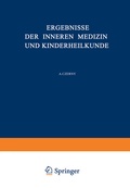 Cover: Ergebnisse der Inneren Medizin und Kinderheilkunde - Springer