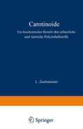 Cover: Carotinoide - Springer