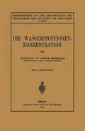 Cover: Die Wasserstoffionen-Konzentration - Springer