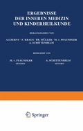 Cover: Ergebnisse der Inneren Medizin und Kinderheilkunde - Springer