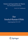 Cover: Der Smekal-Raman-Effekt - Springer