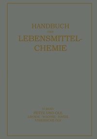 Enlarge image Cover: Fette und Öle - Springer