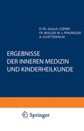 Cover: Ergebnisse der Inneren Medizin und Kinderheilkunde - Springer