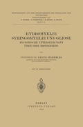 Cover: Hydromyelie Syringomyelie und Gliose - Springer