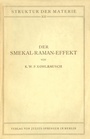 Cover: Der Smekal-Raman-Effekt - Springer