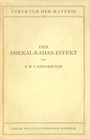 Cover: Der Smekal-Raman-Effekt - Springer