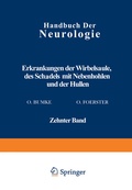 Cover: Erkrankungen der Wirbels&auml;ule des Sch&auml;dels mit Nebenh&ouml;hlen und der H&uuml;llen - Springer