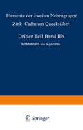 Cover: Elemente der Zweiten Nebengruppe - Springer