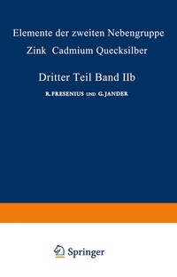 Enlarge image Cover: Elemente der Zweiten Nebengruppe - Springer