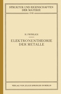 Cover: Elektronentheorie der Metalle - Springer