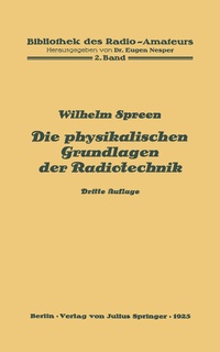 Enlarge image Cover: Die physikalischen Grundlagen der Radiotechnik - Springer