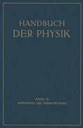 Cover: Anwendung der Thermodynamik - Springer