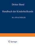 Cover: Handbuch der Kinderheilkunde - Springer