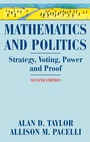 Cover: Mathematics and Politics - Springer