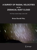 Cover: A Survey of Radial Velocities in the Zodiacal Dust Cloud - Springer