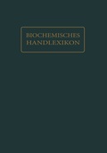 Cover: Biochemisches Handlexikon - Springer