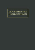 Cover: Biochemisches Handlexikon - Springer