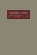 Cover: Biochemisches Handlexikon - Springer