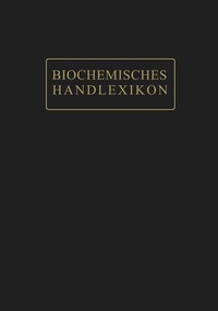 Enlarge image Cover: Biochemisches Handlexikon - Springer