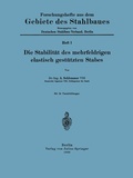 Cover: Die Stabilit&auml;t des mehrfeldrigen elastisch gest&uuml;tzten Stabes - Springer