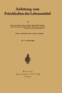 Abbildung von: Anleitung zum Frischhalten der Lebensmittel - Springer