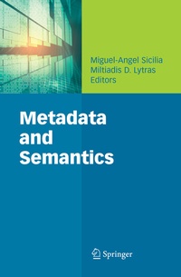 Abbildung von: Metadata and Semantics - Springer
