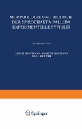 Cover: Morphologie und Biologie der Spirochaeta Pallida Experimentelle Syphilis - Springer