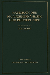 Abbildung von: Düngemittel und Düngung - Springer