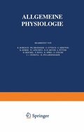 Cover: Handbuch der Normalen und Pathologischen Physiologie - Springer