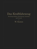 Cover: Das Kraftfahrzeug - Springer