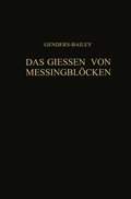 Cover: Das Giessen von Messingbl&ouml;cken - Springer