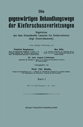 Cover: Die gegenw&auml;rtigen Behandlungswege der Kieferschussverletzungen - Springer