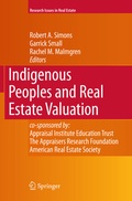 Cover: Indigenous Peoples and Real Estate Valuation - Springer