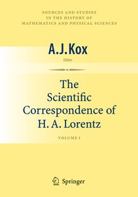 Abbildung von: The Scientific Correspondence of H.A. Lorentz - Springer