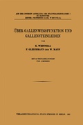 Cover: &Uuml;ber Gallenwegsfunktion und Gallensteinleiden - Springer