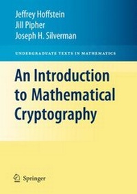 Enlarge image Cover: An Introduction to Mathematical Cryptography - Springer