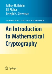 Enlarge image Cover: An Introduction to Mathematical Cryptography - Springer