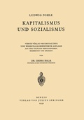 Cover: Kapitalismus und Sozialismus - Springer